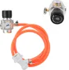 Tr21x4 Thread CO2 Charger Kit Gas Regulator with Hose Voir les images du produit 3