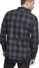Urban Classics CHECKED FLANELL Hemd schwarz charcoal - L Produktbild-Vorschau 3