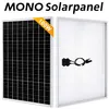 100W Solarpanel 12V Monokristallin Solarmodul 23% Produktbild-Vorschau 1