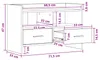 vidaXL TV-kast, 71,5 x 33 x 47 cm, wit, van houtvezel Productafbeelding-voorbeeld 8