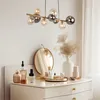 Lampada a sospensione VILLA oro-grigio-ambra 10xG9x3,5W Anteprima dell’immagine prodotto 3