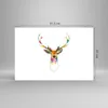 Poster - Poster ohne Rahmen - Deer fantasie Graffiti Grafik Produktbild-Vorschau 4