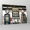 Bilder auf glas - Straße alt 66 USA - 70x50cm - Glasbilder Produktbild-Vorschau 4