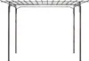 vidaXL Stahl Pavillon Gartenlaube Gartenhaus Laube Produktbild-Vorschau 3