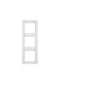 Cornice Berker tripla, Q.1, bianco polare, velluto, 1 pz. Anteprima dell’immagine prodotto 1