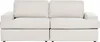 BELIANI Sofa Set 2-Teilig Hellbeige Stoffbezug 3-Sitzer Produktbild-Vorschau 4