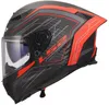 LS2 FF807 DRAGON SUBIC Integralhelm matt rot S S in rot Produktbild-Vorschau 2