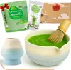 Matcha Latte Set "Fuji Blue" mit Schale mit Ausgießer, Produktbild-Vorschau 1