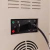 Close-up of the back panel of a mini-refrigerator, showing the power input and control panel. Anteprima dell’immagine prodotto