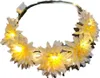 LED-Blumenkrone, Blumenkranz-Haarreif, leuchtender Produktbild-Vorschau 1