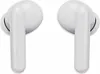 A pair of white wireless earbuds is shown against a white background. Náhled obrázku produktu
