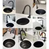 Mini Rundküchenspüle – Edelstahl Einbowl-Becken mit Produktbild-Vorschau 4