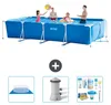Rechteckiger Frame Pool - 450x220x84 cm - 4-teilig S21260 Produktbild-Vorschau 1