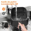 Horkovzdušná fritéza 6L Airfryer, 9 programů, 40–200 °C, Náhled obrázku produktu 14