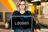 MuchoWow® Laptop Aufkleber Sticker Cover Lauren - Pastell - Produktbild-Vorschau 5