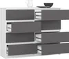 AKORD Furniture Factory OP0LK-120SZ8BIASZA, Weiß, 8 Produktbild-Vorschau 2