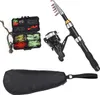 Angelrute Rolle Combo Full Kit 1,5 m Teleskop Angelrute Produktbild-Vorschau 3
