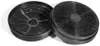 Exquisit Filtre à charbon actif 2 pcs. noir CF110 Voir les images du produit 1