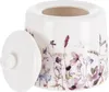 Orion | Zuckerdose - Weiß - 320 ml - Blumenmuster - aus Produktbild-Vorschau 3