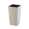 Prosperplast Blumentopf RATO SQUARE Eco Wood Weiß 24 cm Produktbild-Vorschau 1