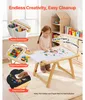 Tavolino sensoriale 7 in 1 SucceBuy per bambini, tavolino Anteprima dell’immagine prodotto 6