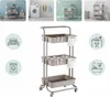 Chariot Relaxdays, 3 étages, chariot de service, chariot de Voir les images du produit 6