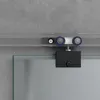 Mai & Mai Glasschiebetür komplettset softclose Schwarz Produktbild-Vorschau 3