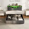 Łóżko tapicerowane UnboxG, 160x200 cm, z pojemnikiem na Podgląd zdjęcia produktu 1