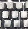 A close-up view of several keys on a black mechanical keyboard. Produktbild-Vorschau