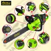 Akku Kettensäge mit 2x LI-ION 21V 4.0Ah 2 x Schwert 16" Produktbild-Vorschau 2