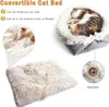 Bett für Katzen und Hunde, 2-in-1-Katzenkorb mit doppeltem Produktbild-Vorschau 4