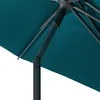 Gerader runder sonnenschirm "soya" blau ente d2,7m aus Produktbild-Vorschau 3