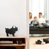 Relaxdays Spardose, Hund, Keramik mit Tafellack, mit Produktbild-Vorschau 3