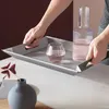 freeform Plateau / set de table Gris / Noir- 55 x 41 cm Voir les images du produit 2
