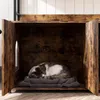 Katzenklo Schrank mit Regal 89,5 x 45 x 132 cm, Versteckte Produktbild-Vorschau 6