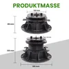 Plattenlager PRO mit Gefälleausgleich bis zu 7% für Produktbild-Vorschau 2