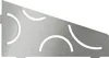 Schlüter SES3D6EB-E-S3 Ablage Curve 62x295x154mm Edelstahl Anteprima dell’immagine prodotto 1