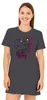 Hello Kitty Nachthemd für Damen - Schlafshirt Pyjama Produktbild-Vorschau 1