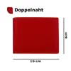 Damen Portemonnaie Echtleder Rot kompakt RFID‑Schutz, 6 Produktbild-Vorschau 2