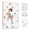 MAMOI® Indoor-Kletterwand mit Griffen, 4 Module, moderne Produktbild-Vorschau 1