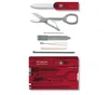 Victorinox SWISSCARD rot transparent Produktbild-Vorschau 2