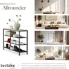 tectake® Schuhregal Portsmouth 100 x 30,5 x 72,5 cm Produktbild-Vorschau 6