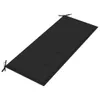 vidaXL Banc de jardin pliable avec support 118 cm bambou Voir les images du produit 4