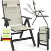 tillvex Gartenstuhl mit Polster Premium 1 Stück Beige Produktbild-Vorschau 1