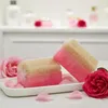 Rosenseife mit Kürbisfasern – Handgemachte Naturseife Produktbild-Vorschau 2