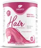 A product shot of a can of hair vitamins. Produktbild-Vorschau