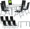 CASARIA® Gartenmöbel Set 6 Stühle mit Tisch 150x90cm Produktbild-Vorschau 1