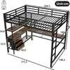 okwish  Hochbett 140x200cm Jugendbett Kinderbett  Produktbild-Vorschau 7