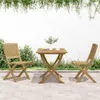 vidaXL Gartenstühle 2 Stk. Klappbar 44x50x88 cm Massivholz Produktbild-Vorschau 3