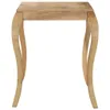 Maison Exclusive - Eettafel, 118x60x76 cm, massief Productafbeelding-voorbeeld 3